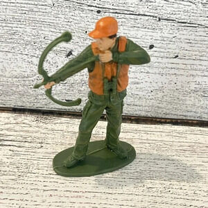 Vintage POPAK NEW-RAY Hunter Figure bow and arrow archery